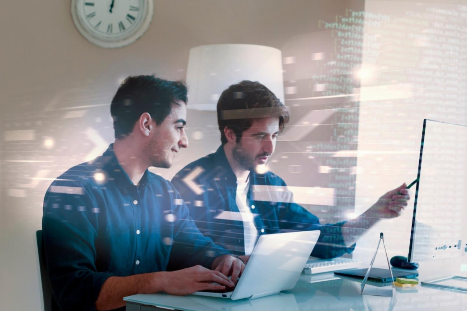 Team collaboration on AI-driven smart city implementation strategies